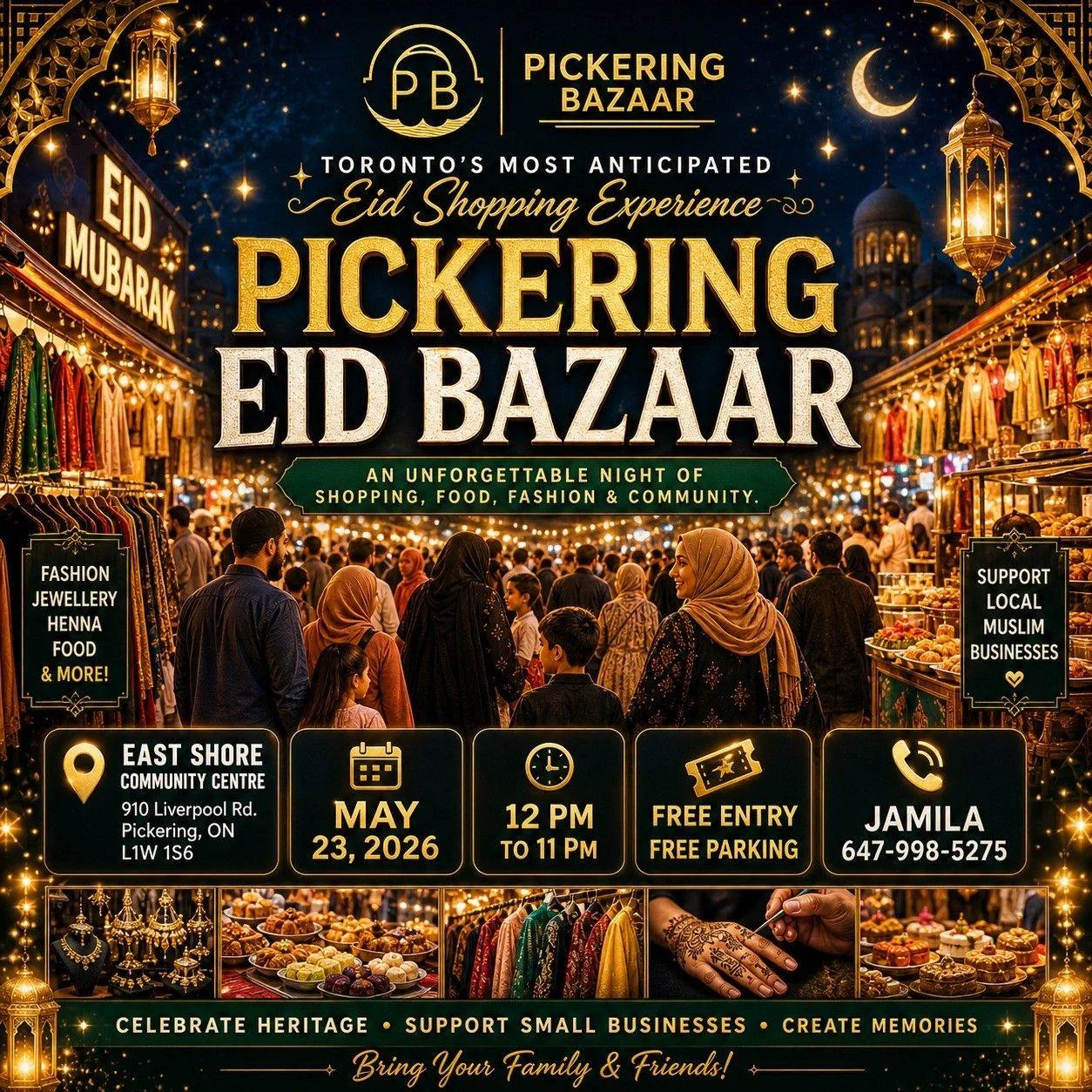 Pickering Eid Bazaar